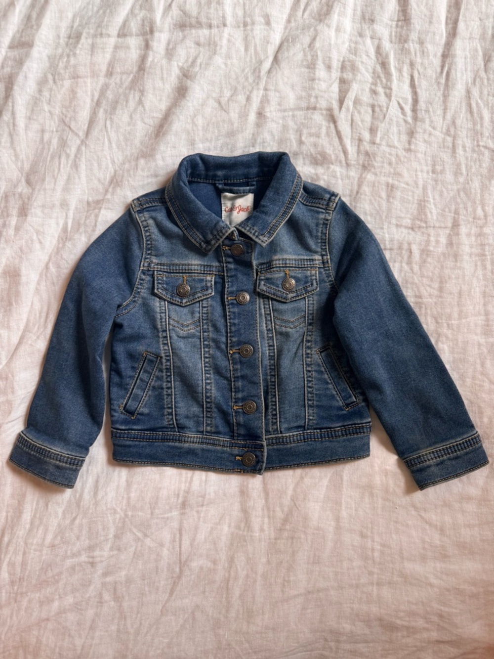 Cat & Jack Kids Blue Denim Jean Jacket
